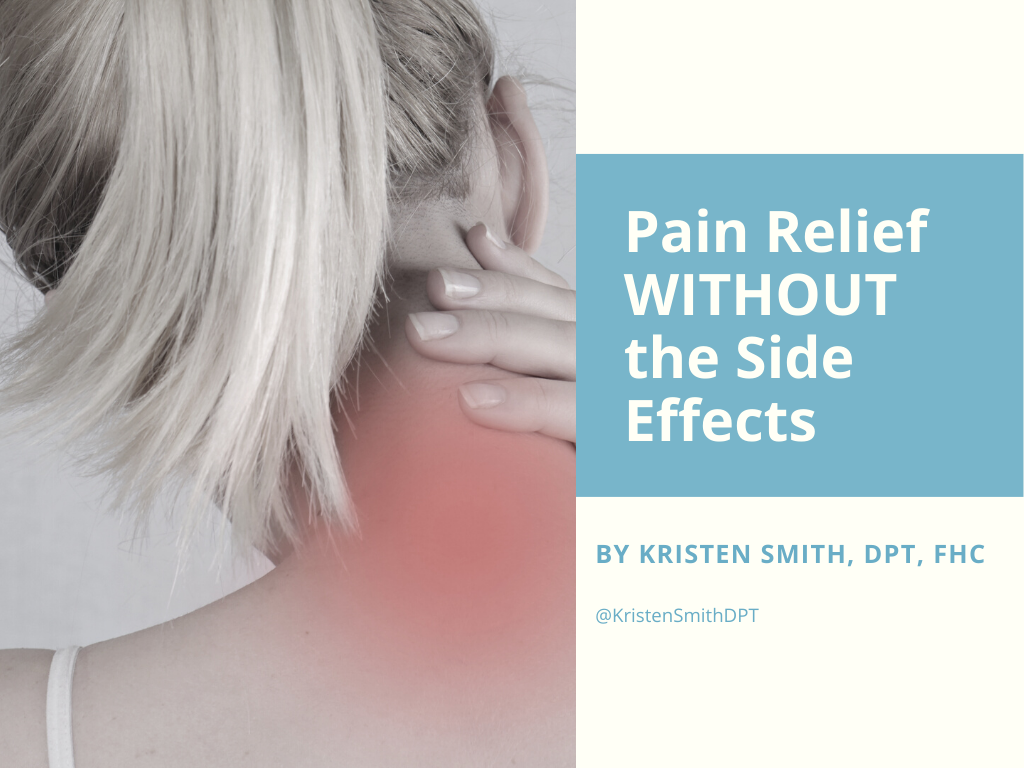 Pain Relief WITHOUT the Side Effects