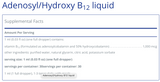 Adenosyl/ Hydroxy B 12 Liquid